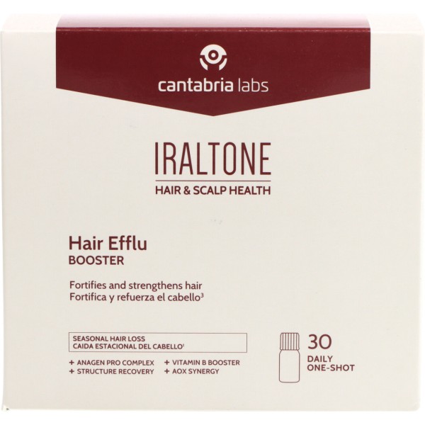 Iraltone Hair Efflu Booster 30 Viales 15 ml